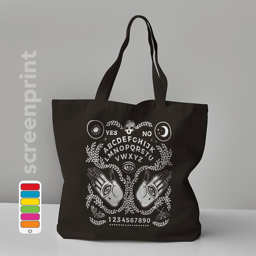 Woven Deluxe Tote Bag Black