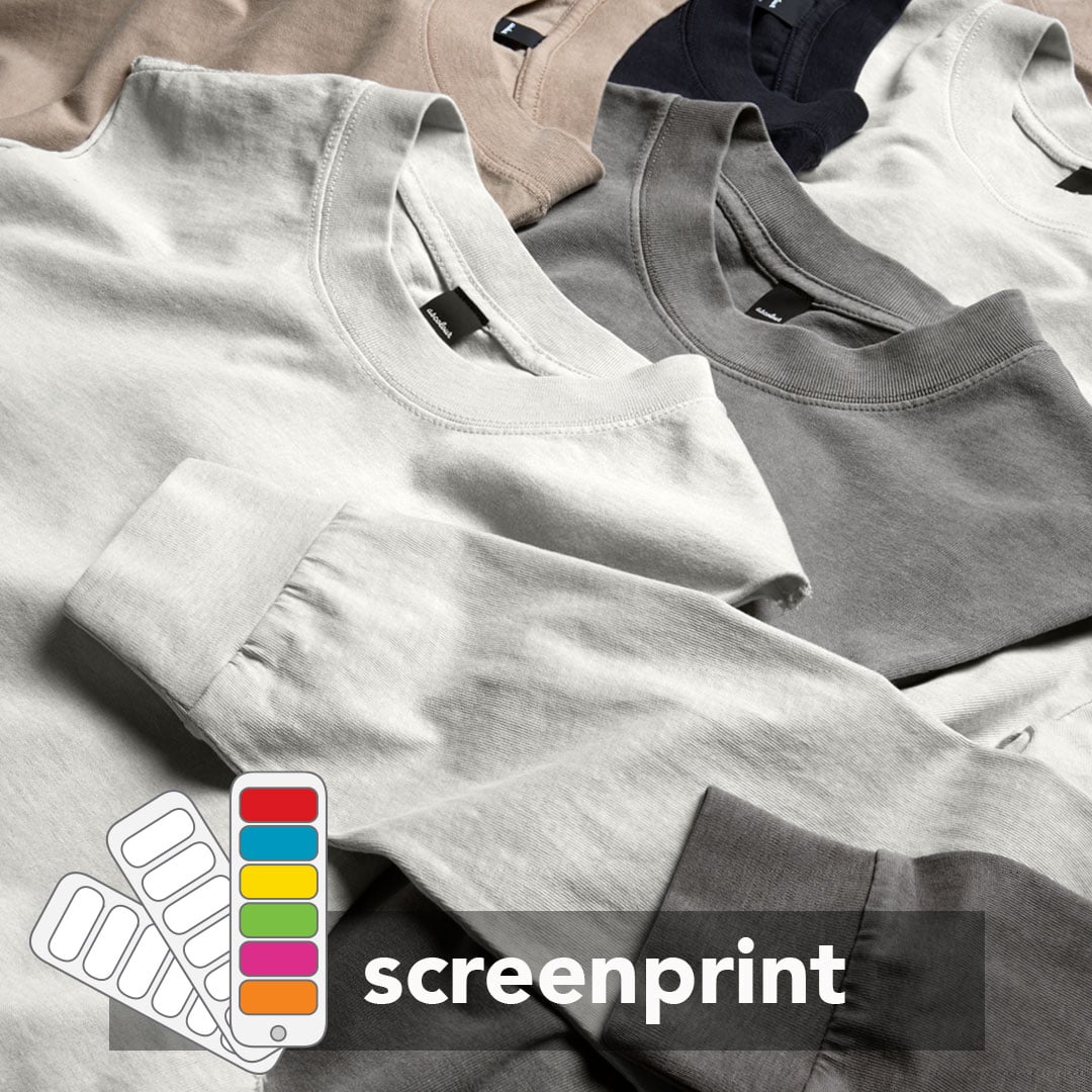 Premium Cotton Long Sleeve T-shirt (Screen)